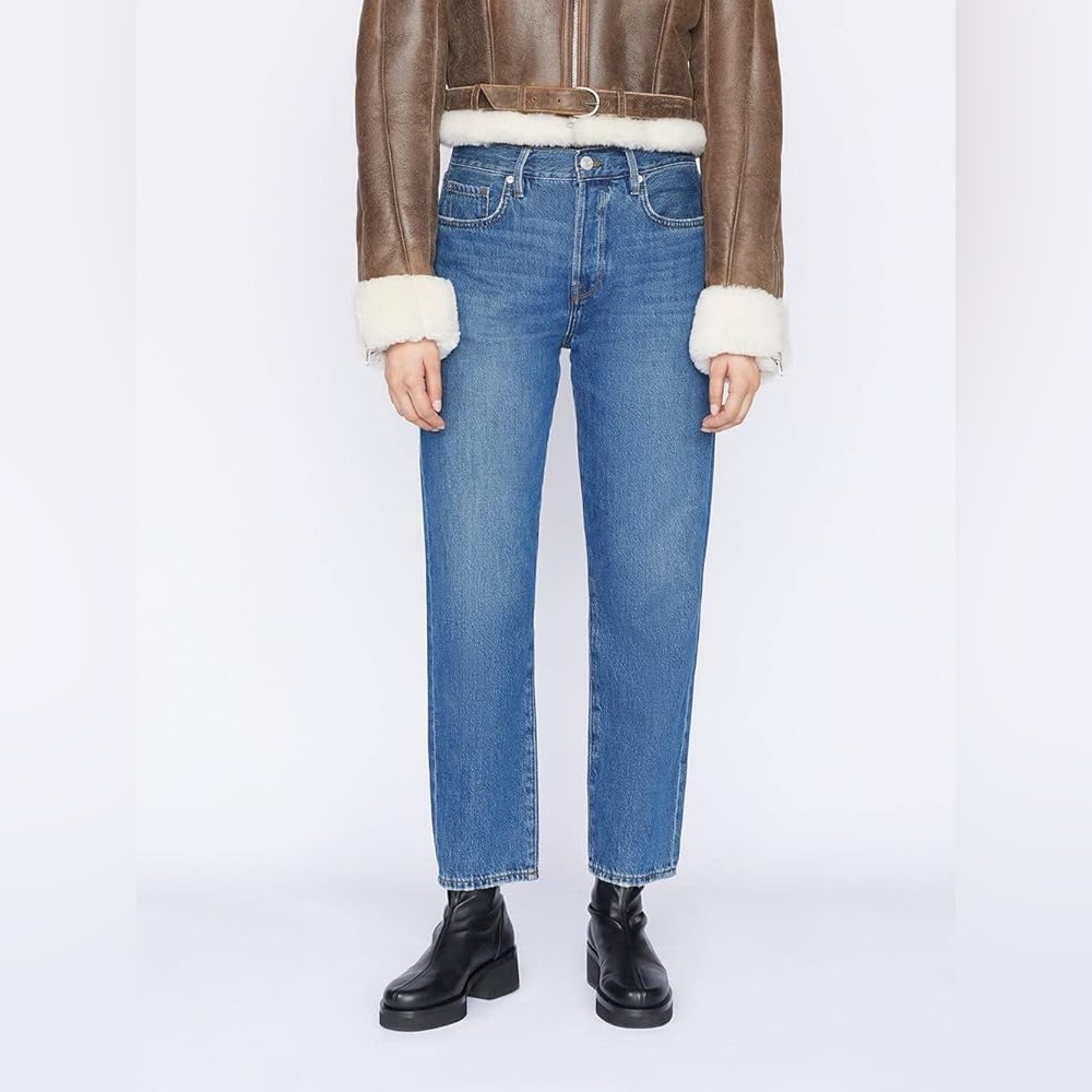 FRAME Denim The Original Light Blue Straight Leg Jeans
